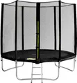 Produktbild: SixJump 2,45 M Gartentrampolin Schwarz TS245/1929