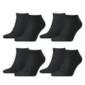 Produktbild: Tommy Hilfiger 8 Paar Sneaker Socken Gr. 39-49 Herren Business Socken, Farbe:200 - black, Socken & Strümpfe:43-46
