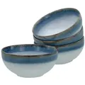 Produktbild: CreaTable 21684 Cascade Buddha Bowl Set Steinzeug, blau, 4-teilig (1 Set)