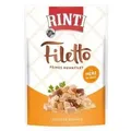 Produktbild: Rinti Filetto Jelly Huhn & Hühnerherz | 24 x 100g Hundefutter