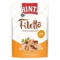 Produktbild: Rinti Filetto Jelly Huhn & Hühnerherz 100g - Sie erhalten 24 Packung/en; Packungsinhalt 100 g