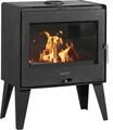 Produktbild: Kaminofen Heathus »B 57«, 10 kW, Zeitbrand, Holzscheite bis 50 cm, Panoramascheibe
