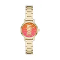 Produktbild: DKNY Damenuhr Soho 3-Zeiger-Werk Edelstahl goldfarben, NY6660