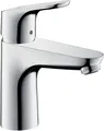 Produktbild: HANSGROHE 31607000 Einhebel-Waschtischmischer FOCUS 100 chrom DN 15 mit Zugstang