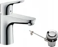 Produktbild: F45 Hansgrohe Focus 100 Waschtischarmatur Einhebelmischer Wasserhahn Bad WC