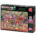 Produktbild: 25017 - Wasgij Weihnachten 18 - Gingerbread Showstopper, 2 Puzzles, 1000 Teile