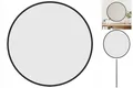 Produktbild: Wandspiegel Schwarz Ø 40 Cm Rund Bad Flur