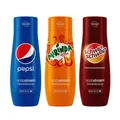 Produktbild: SodaStream Sirup-Bundle Pepsi, Mirinda und Schwip Schwap, 3x 440ml Getränkesirup