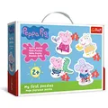 Produktbild: Trefl, Puzzle, Die reizende Peppa Wutz, Peppa Pig, von 3 bis 6 Teilen, 4 Sets, Baby Classic, für Kinder ab 2 Jahren
