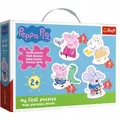 Produktbild: Trefl Puzzle Baby Świnka Peppa 2+ 36086, 4x 18 Teile, Groß, Lernspielzeug