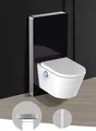 Produktbild: Schwarzglas Sensor - Sanitärmodul für Wand-WC