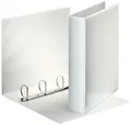 Produktbild: Esselte 49704 Ringbuch Präsentation, mit Taschen, A4, PP, 4 Ringe, 40 mm, weiss