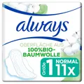 Produktbild: always Ultra Binde Cotton Protection Normal mit Flügeln 11 - Magic Paper Damenbinden