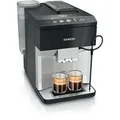 Produktbild: Siemens TQ518DF3 Kaffeevollautomat – OneTouch, Home Connect, Keramikmahlwerk, Kannenfunktion, autoMilk Clean, Dark Inox