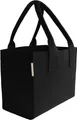 Produktbild: SILUK Filztasche Einkaufstasche Tasche Filz Shopper 35 x 20 x 28 cm Anthrazit