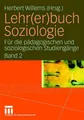 Produktbild: Lehr(er)buch Soziologie | Buch | 9783531149769