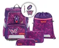 Produktbild: Step by Step Space Shine Schulranzen-Set 5-teilig Butterfly Night Ina violett