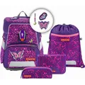 Produktbild: Step by Step SPACE SHINE Schulranzen-Set Butterfly Night Ina 5-tlg.