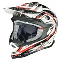 Produktbild: rueger-helmets Motorradhelm Crosshelme Endurohelm Kinderhelme Quad Trial Kinder Helm ruegerRK-652 Whi/Sto XXS weiß XXS (51-52)