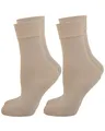 Produktbild: Nur Die 2er Pack Bambus Komfort Socken Damen weich Komfortbund Bambus-Socke