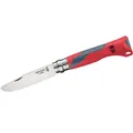Produktbild: Opinel Outdoor Junior - Kindermesser mit 7,5 cm Klinge aus Sandvikstahl, rot