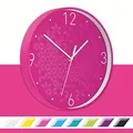 Produktbild: Leitz Wanduhr WOW, Pink, 32.5 x 31.1 cm