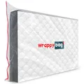 Produktbild: WRAPPYBAG – Schutzhülle aus Kunststoff für Matratzen – 5 Größen erhältlich – wasserdichte und reißfeste Aufbewahrungstasche – Für Umzug, Lagerung & Transport (70 x 140)