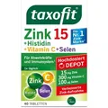 Produktbild: Taxofit Zink+Histidin+Selen Depot Tabletten 40 St