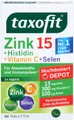 Produktbild: Taxof.Zink+Histidin+Selen Tbl.40ST