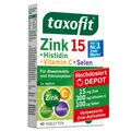 Produktbild: taxofit® Zink 15 + Histidin + Vitamin C + Selen