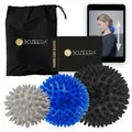 Produktbild: IGELBÄLLE 3ER SET Igelball Massageball Set - Stachelbälle Set - Stachelball M...