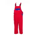 Produktbild: Planam 0165110 Kinderlatzhose, Rot/Kornblau, Größe 110/116