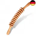 Produktbild: Massageroller Holz, Faszienstab Holz Aus Buchenholz,Faszienrolle Mit Griff -