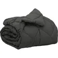 Produktbild: vidaXL Ganzjahresbettdecke Anthrazit 220 x 135 cm Mikrofaser 42025529