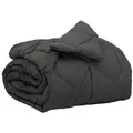 Produktbild: vidaXL Ganzjahresbettdecke Anthrazit 135 x 220 cm Mikrofaser