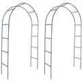 Produktbild: Vidaxl - 2x Garten Rosenbogen Torbogen Rankgitter Rosensäule