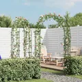 Produktbild: 2x Garten Rosenbogen Torbogen Rankgitter Rosensäule