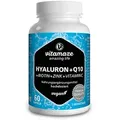 Produktbild: HYALURONSÄURE 200 mg hochdos.+Coenzym Q10 vegan 60 St