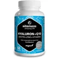 Produktbild: HYALURONSÄURE 200 mg hochdos.+Coenzym Q10 vegan 60 St PZN13815287