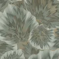 Produktbild: Bliss Florales Texturiertes Vinyl Tapete Grün / Gold 3D Effekt Erismann 10402-24