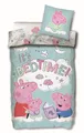 Produktbild: Peppa Pig Wutz Bettwäsche-Set mit Wendemotiv 'It´s Bedtime' Peppa Schorsch Evie Bettbezug 135x200 Kissenbezug 80x80 Baumwolle