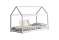 Produktbild: en.casa Kinderbett, »Netstal« Hausbett aus Kiefernholz 80x160cm Weiß