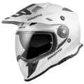 Produktbild: Bogotto V331 Enduro Helm, weiss, Größe XS für Männer