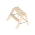 Produktbild: Layher Holz-Stufentritt 1055 / 2 Stufen / Klappbar - Art-Nr: 1055002