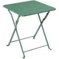 Produktbild: [en.casa] Gartenklapptisch, Grün, Metall, quadratisch,Quadratisch, 40x45x40 cm, Gartenmöbel, Gartentische, Klapptische