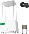 Produktbild: CIARRA Inselhaube 700 m³/h Freihängend Dunstabzugshaube WiFi App Touch Bedienung VM4850S