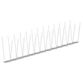 Produktbild: Sarei Edelstahl Taubenschutz – Taubenabwehrspikes für Gebäude, Mauern und Gesimse, Schutz vor Tauben und Taubenkot – 110mm Höhe, 500mm Breite