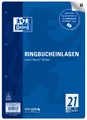 Produktbild: Oxford Ringbucheinlagen DIN A4 liniert 50 Blatt Lineatur 21