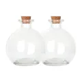Produktbild: Dekorative Glasflaschen mit Korken - 260 ml Trankflaschen 2 Stück