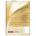Produktbild: BRUNNEN Notenheft A5 hoch Lineatur 14 16 Blatt 1046330